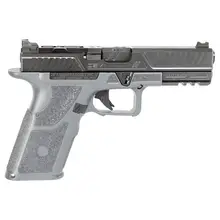 ZEV Technologies OZ9 Standard Combat 9mm Pistol, 4.49" Barrel, 10-Rounds, Gray Grip, Black Slide