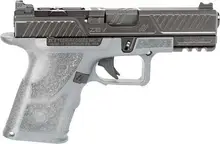 ZEV Technologies OZ9C Combat 9mm 10RD Compact Slide Grey Grip Semi Auto Pistol