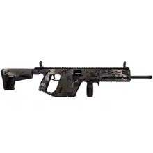 KRISS Vector 22 CRB G2 22LR 16" Semi-Auto Rifle with MK3 Rail, 10 Rounds, Camouflage Black (KV22-CMCBLK10)