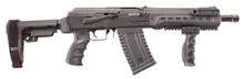 Kalashnikov USA Komrad KS-12 Semi-Automatic 12 Gauge Shotgun with 12.5" Barrel and SB Tactical SBA3 Pistol Brace, 5+1 Rounds, 3" Chamber, Black