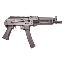 Kalashnikov USA KP-9 Tactical Pistol 9mm Luger 9.25" with Side Folding Brace and Black Polymer Grip