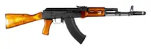 Kalashnikov USA KR-103 7.62x39mm Rifle with 16.33" Barrel, Amber Wood Stock, 30rd Capacity