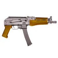 Kalashnikov USA KP9 9mm 9.33" Barrel Semi-Auto Pistol with Amber Wood Finish and 10-Round Capacity