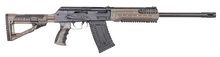 Kalashnikov USA KS-12T-FDE Semi-Automatic 12 Gauge Shotgun with 18.25" Barrel, 3" Chamber, 10-Round Capacity, Collapsible Stock, and Flat Dark Earth Finish