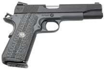 Wilson Combat 1911 CQB Elite Carry 9mm Luger, 5" Barrel, 10+1 Rounds, Gray Carbon Steel Frame with Black/Gray G10 Grip
