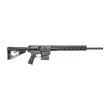 Wilson Combat Super Sniper .308 Win, 20" Fluted, Threaded, Black Rifle with Q-Comp Muzzle Brake