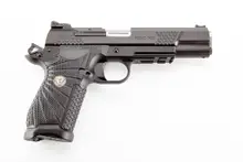 Wilson Combat EDC X9L 1911 9mm Luger 5" Barrel Pistol with 15+1 Rounds, Black Armor-Tuff Finish, and G10 Starburst Grip