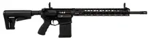 Adams Arms P2 AARS 6.5 Creedmoor Semi-Automatic Rifle, 18" Barrel, 20+1 Rounds, Black 6-Position Collapsible Stock, A2 Flash Hider, Enhanced GI Trigger, Optics Ready