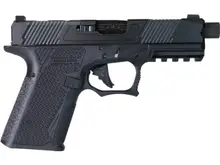 Adams Arms AA-19 9mm 4.5" Black Pistol with Threaded Barrel, Ameriglo Sights, and 2/15rd Magazines