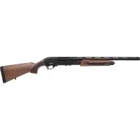 Rock Island Armory Youth Field 12 Gauge 22" Pump Action Shotgun with Walnut Stock, 5-Round Capacity