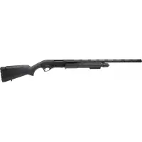 Rock Island Youth Field/Deer Combo 12 Gauge Pump Action Shotgun, Black, 22"/24" Barrels, 5RD, Synthetic Furniture with Picatinny Rail and Fiber Optic Sight