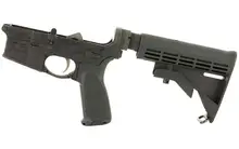 BCM Complete Lower Group with MilSpec M4 Stock, 5.56mm - Black