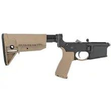 Bravo Company BCM AR-15 Complete Lower Group with Mod0 Stock, Multi-Caliber, Flat Dark Earth