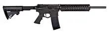 ATI Omni Hybrid Carbine Semi-Automatic 22LR, 16" with 28+1 Capacity, Black M4 Stock, Nitride Finish