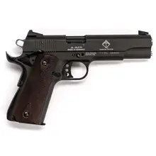American Tactical Imports GSG M1911 .22LR Semi-Automatic Pistol, 5" Barrel, 10 Rounds, OD Green Alloy Frame, Double Diamond Walnut Grip