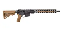Radical Firearms RF-15 AR Rifle in Black/Coyote Brown | .223 Wylde | 16" Stainless Steel Barrel | 15" RPR M-LOK Rail | B5 Stock & Grip