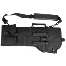 NCStar Black Tactical Rifle Scabbard, MOLLE Compatible, 28.5" x 9.5"