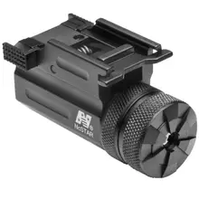 NCStar Compact Green Laser with QR Weaver Mount, 5mW, 532nm Wavelength, Anodized Black Finish