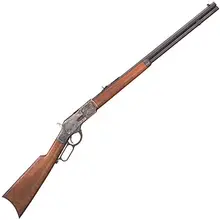 Cimarron 1873 Sporting .44/40 Lever Action Rifle, 24" Octagon Barrel, Walnut Stock, Blued Finish