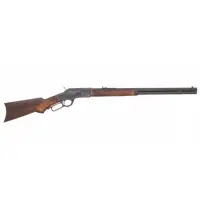 Cimarron Firearms 1873 Deluxe .45LC 24" Octagon CC/Blued PG Walnut Sporting Lever Action Rifle