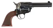 Cimarron Evil Roy Competition .357 Magnum 4.75" Barrel 6-Rounds Revolver with Case Hardened Steel Frame and Walnut Grip