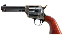 Cimarron Model P Pre-War .357 Magnum 4.75" 6-Round Revolver with Case Hardened Steel Frame and Walnut Grip