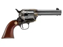 Cimarron P-Model .44-40 Win. Revolver, 4.75" Barrel, 6 Rounds, Case Hardened Blued Finish, Walnut