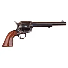 Cimarron P-Model .45 Long Colt Revolver with 7.5" Blued Barrel, Case Hardened Frame, and Walnut Grips