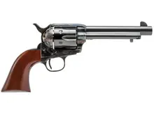 Cimarron P-Model .44-40 Win. Revolver, 5.5" Barrel, 6-Round, Color Case Hardened Frame, Blued, Walnut Grips