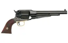 Cimarron 1858 New Model Army 45LC 8" 6-Round Single Action Revolver with Blued Steel and Walnut Grip - CA1000