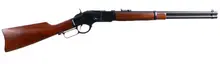Cimarron 1873 Carbine Rifle, .357/.38SP, 19" Blued Steel Barrel, Walnut Grip, 10 Rounds