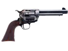 Cimarron El Malo 2 Revolver, .45 Long Colt, 5.5" Octagon Barrel, Blued Finish, 6-Round, Walnut Grip