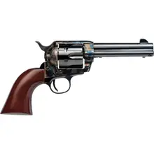 Cimarron Frontier Pietta .45 LC Single Action Revolver, 4.75" Barrel, 6 Rounds, Case Hardened, Walnut Grips (PP410)