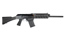 JTS M12AK-T1 AK 12 Gauge Shotgun, 18.7" Black with MLOK Rail and Fixed Stock