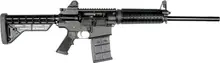 JTS M12AR-B1 AR Style Shotgun 12 Gauge, 18.7" Barrel, 3" Chamber, Optic Ready, Black, Includes 2-5 Round Magazines