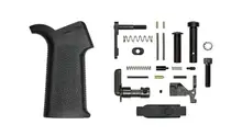 Aero Precision FightLite Industries M5 SCR Rifle Lower Parts Kit, 5.56 MLOK, Magpul MOE SL Grip, Polymer Threaded Barrel, No Fire Control Group/Trigger, Anodized