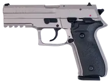 AREX FIME Rex Zero 1S Standard 9mm Luger, 4.25" Nickel Black Polymer Grip, 17+1 Capacity