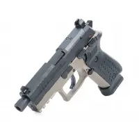 AREX Defense Zero 1 TC Compact 9MM 4.5" FDE Semi-Automatic Pistol with 15/17RD Magazines