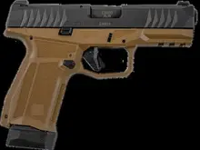 Arex Defense Delta M 9mm 4" FDE Semi-Automatic Pistol with 15-RD & 17-RD Mags