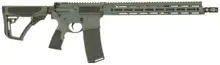 Daniel Defense DDM4 V7 5.56 NATO 16" Tornado Grey Anodized Rifle with 30 Round Capacity and 6 Position SoftTouch Overmolding Stock