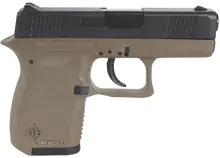 Diamondback DB380 Micro-Compact Pistol, .380 ACP, 2.8" Barrel, 6+1 Round, Flat Dark Earth Polymer Grip, Black Stainless Steel Slide