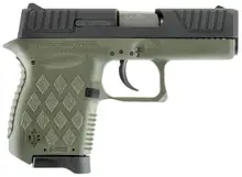 Diamondback DB9 OD Green Micro-Compact 9mm Luger Pistol with 3" Barrel and 6+1 Rounds