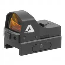 AIM Sports 1x24mm Micro Reflex Red Dot Sight, 3.5 MOA, Aluminum Body, Matte Black - Pistol Edition