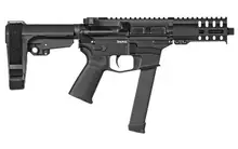 CMMG Banshee 300 MKGS 9mm Luger 5" 33+1 Graphite Black Cerakote AR Pistol with Magpul MOE Grip and 6 Position Ripbrace
