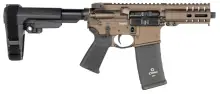 CMMG Banshee 300 MK4 9MM RDB/9ARC 30RD Pistol in Midnight Bronze with Magpul MOE Grip and 6 Position Ripbrace