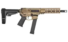CMMG Banshee 300 MK10 10MM 8" FDE Pistol with Magpul MOE Grip and 6 Position Ripbrace