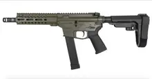 CMMG Banshee 300 MK10 10mm Auto 8in Semi Automatic - Black/Olive Drab Green - 30+1 Rounds
