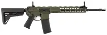Barrett REC7 Gen II Semi-Automatic Carbine 5.56 NATO, OD Green Cerakote Receiver, 16" Piston Driven, 30+1, 6 Position Black Synthetic Stock - 16982