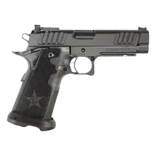 Staccato P 2011 Full Size 9mm Luger 4.4in Black Anodized Aluminum Pistol with G2 Tac Texture Grip - 20+1 Rounds