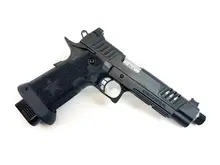 Staccato 2011 XL 9MM Pistol with 5.4" DLC Barrel, Optics Ready, Black, Includes 17RD & 20RD Magazines